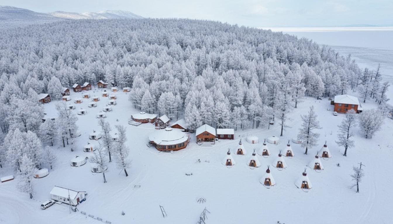 5박6일 홉스골 호수 + 테를지 국립 공원 겨울 투어